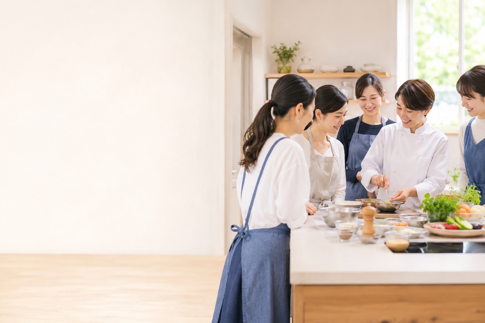 料理・各種教室のLINE予約