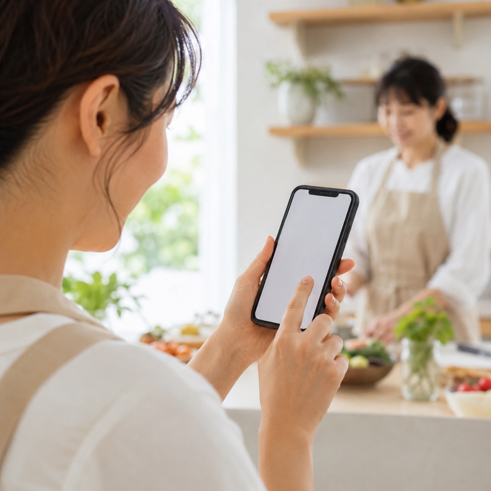 スマホで予約