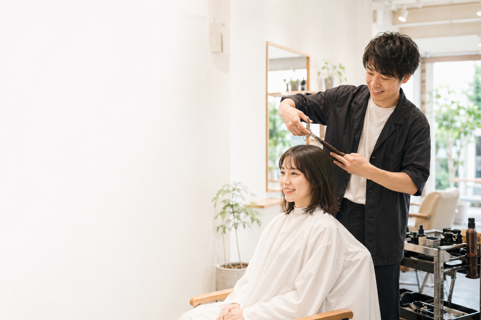 美容室のLINE予約